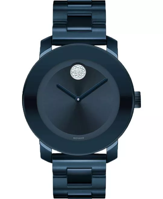 Movado Bold Blue Dial Unisex Watch 36mm