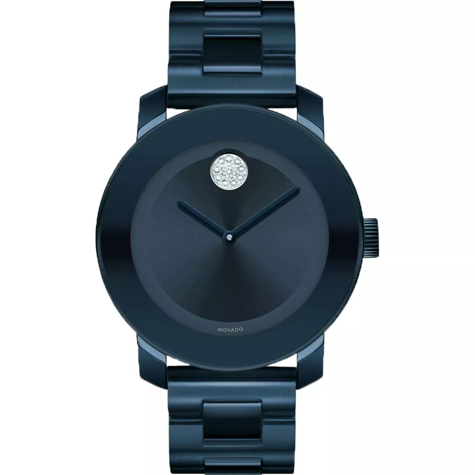Movado Bold Blue Dial Unisex Watch 36mm