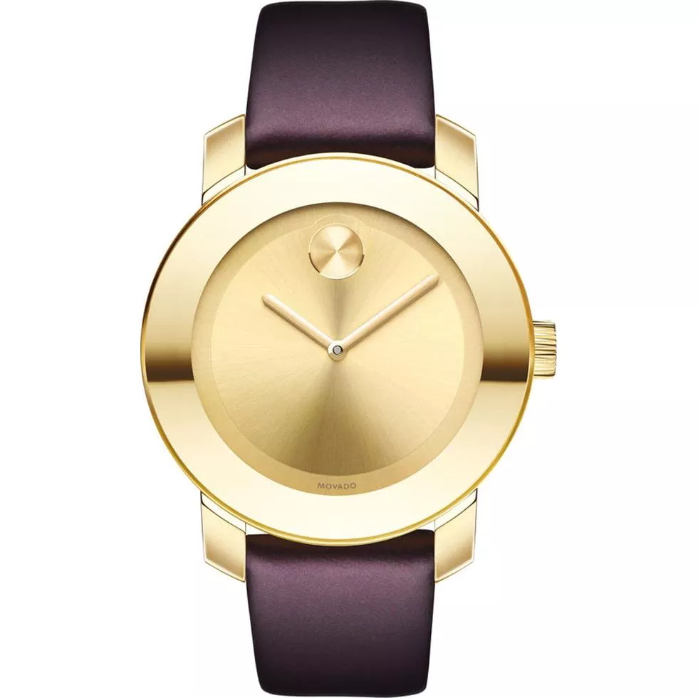 MOVADO Bold Carnation Gold Watch 36mm