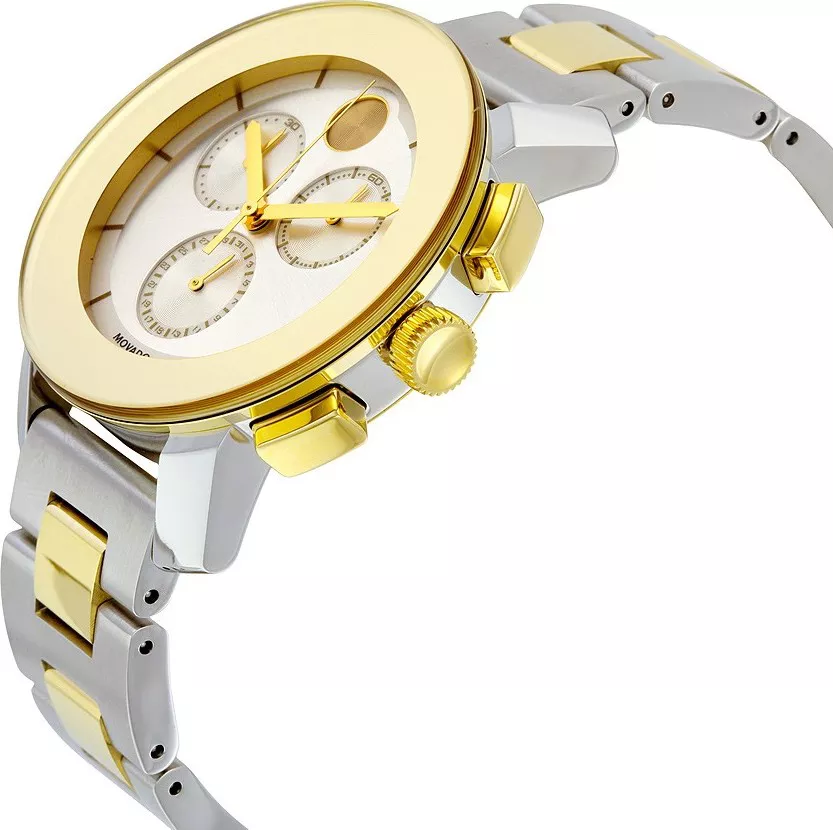 MOVADO Bold Chronograph Two Unisex Watch 38mm