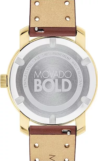 Movado Bold Cognac Watch 36mm