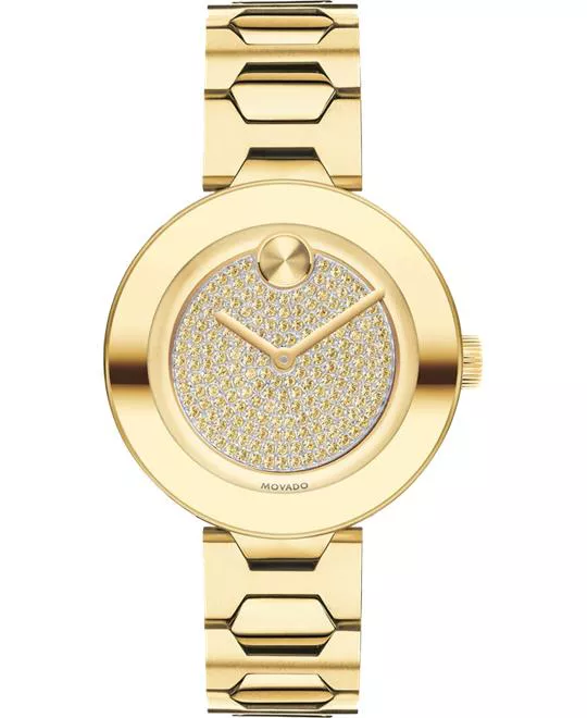 MOVADO Bold Crystal Pave Watch 32mm