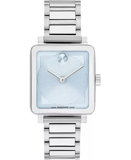 Movado Bold Evolution 2.0 Light Blue Lacquer Watch 28mm x 26mm