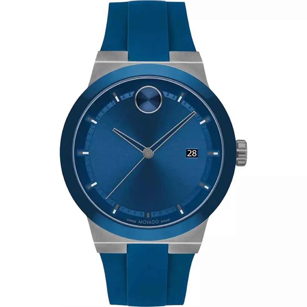 Movado Bold Fusion Blue Watch 42mm