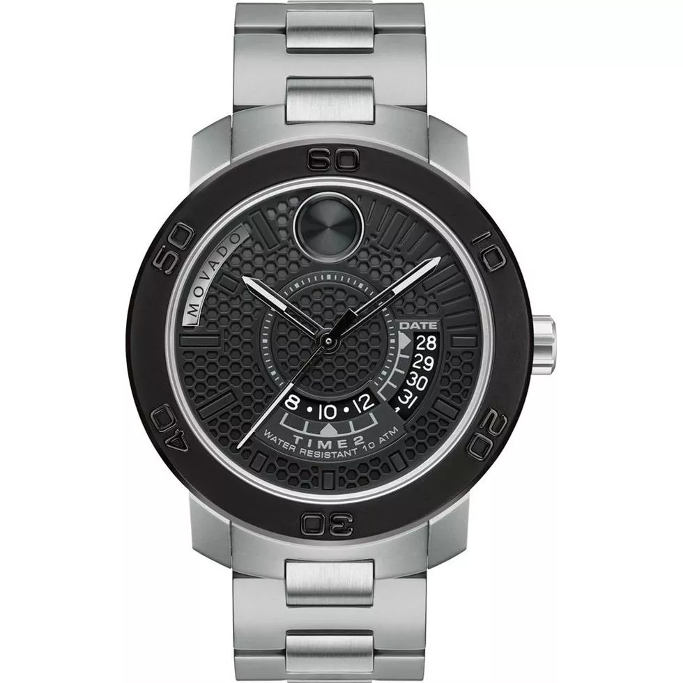 Movado BOLD GMT Watch 43.5mm 