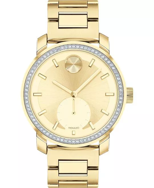 Movado Bold Gold Ion-Plated 34mm