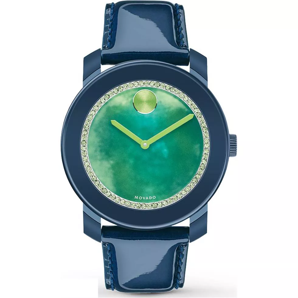 MOVADO Bold Green Watercolor Watch 42mm