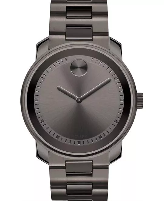MOVADO Bold Grey Ion-Plated Unisex Watch 42.5mm