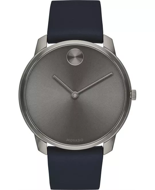 Movado Bold Grey Ion-Plated Watch 42mm