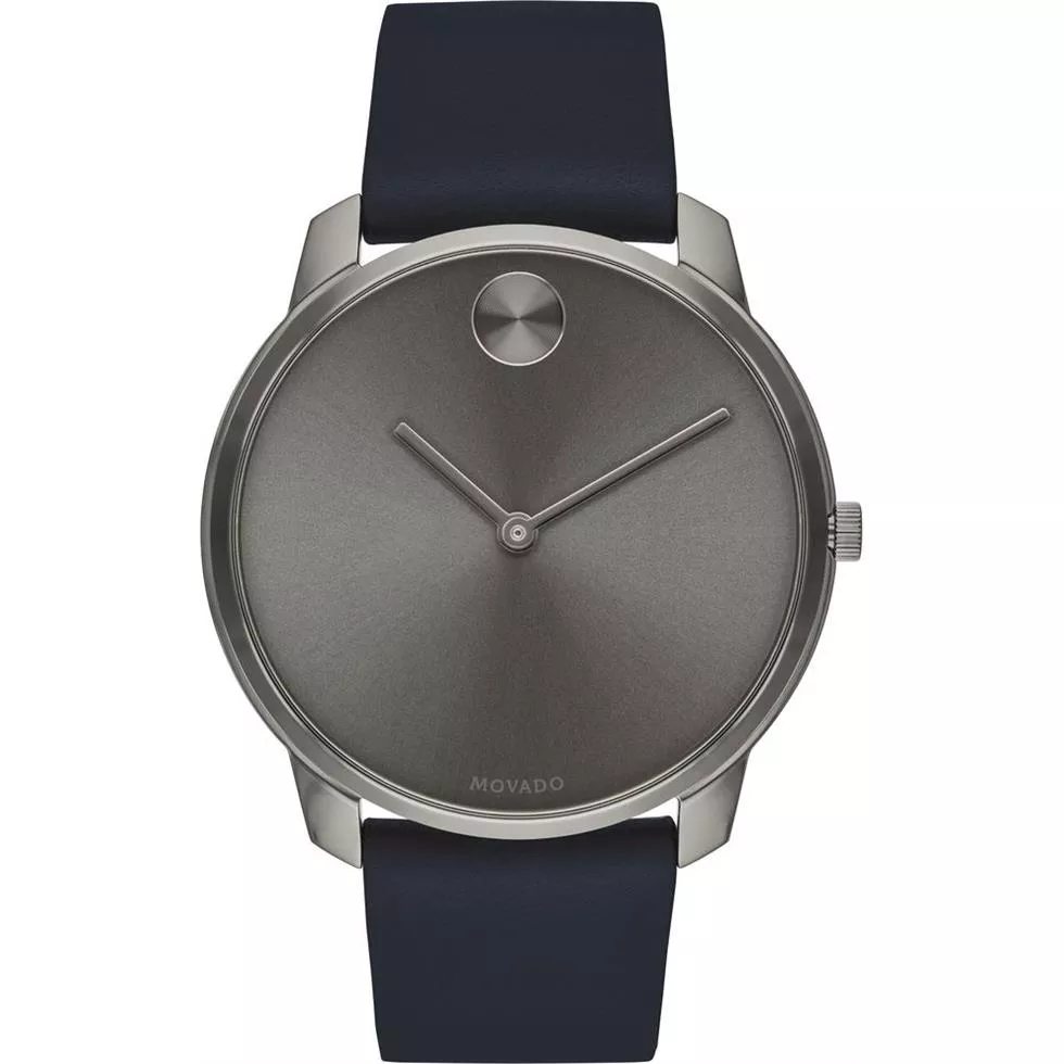 Movado Bold Grey Ion-Plated Watch 42mm