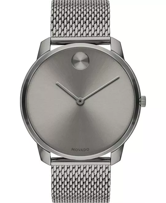 Movado Bold Grey Ion-Plated Watch 42mm