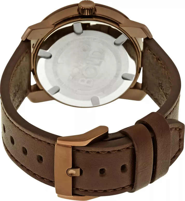 Movado BOLD Large Brown Watch 42.5mm 