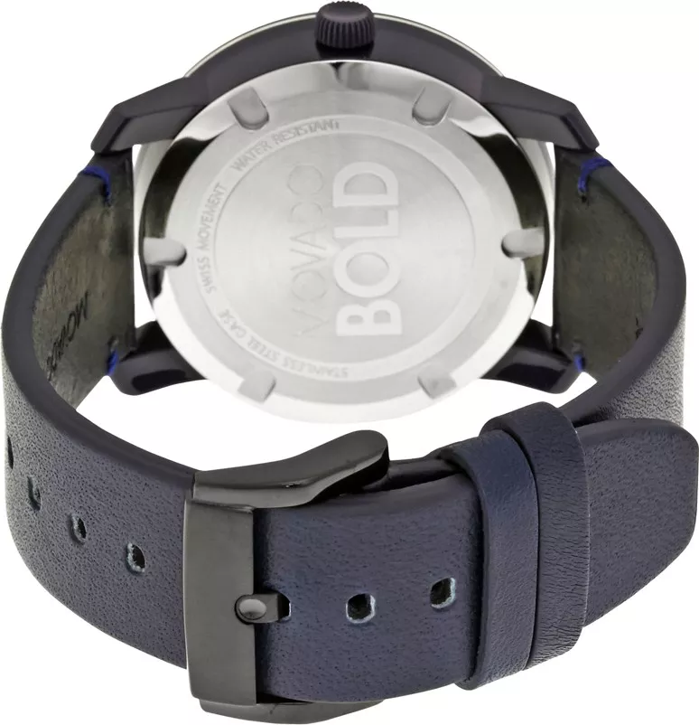 Movado BOLD Navy TR90 Large Watch 42mm 