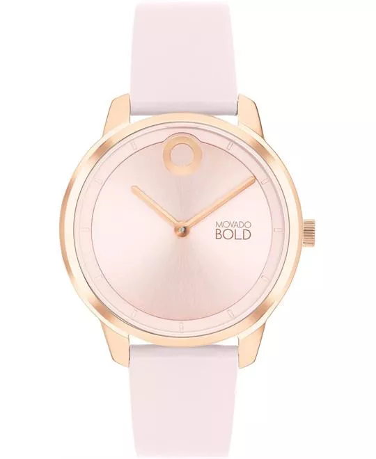 Movado Bold Pink - Tone Women's Watch 34mm