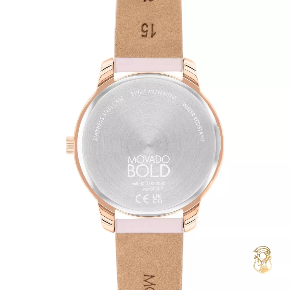 Movado Bold Pink - Tone Women's Watch 34mm