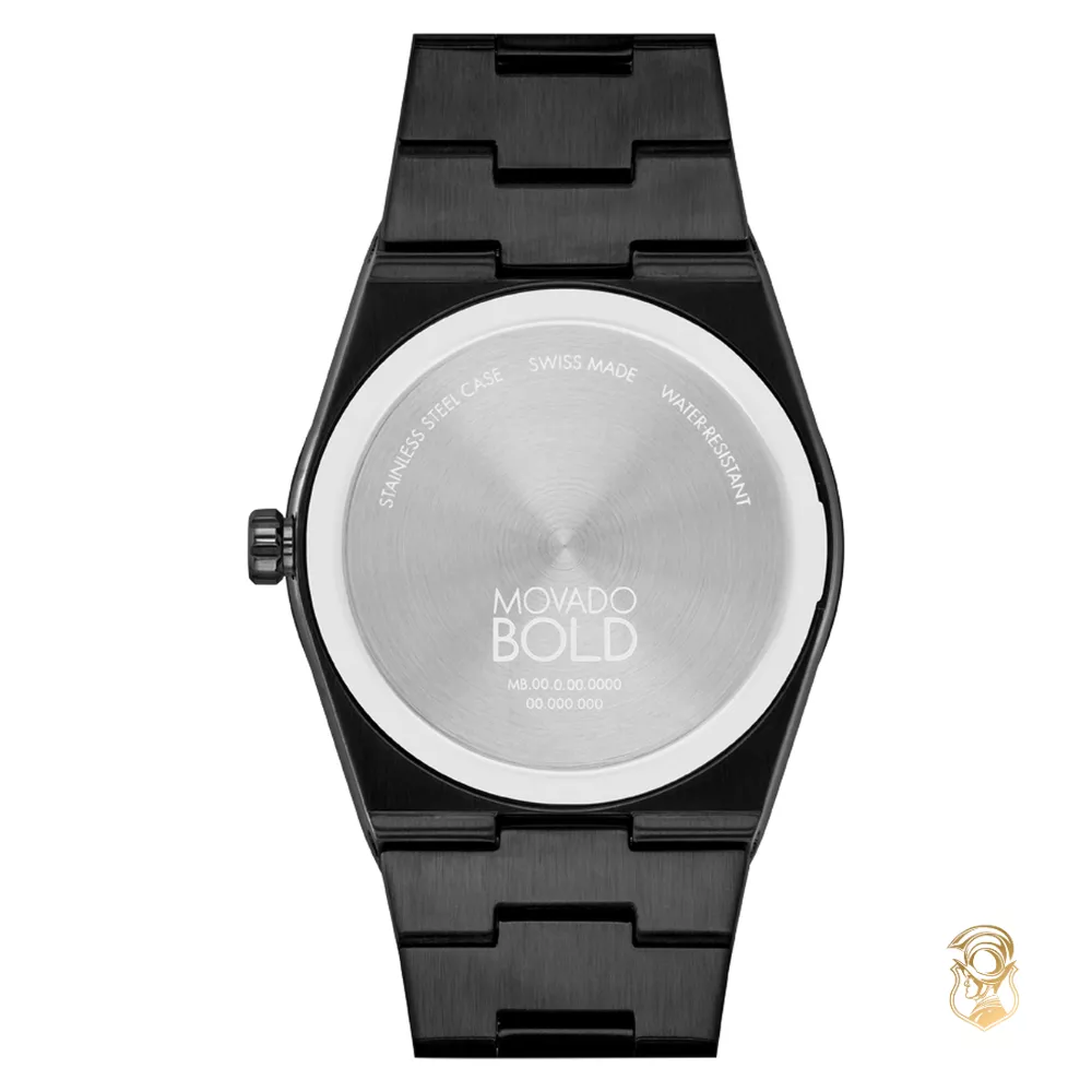 Movado Bold Quest Black Tone Watch 40mm