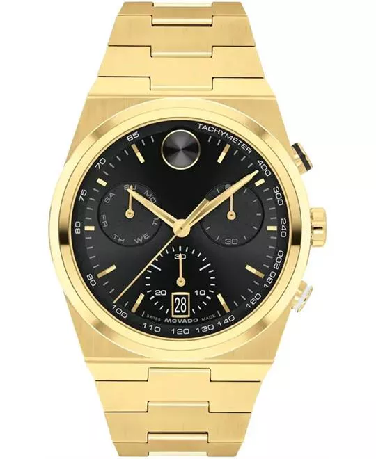 Movado Bold Quest Chronograph Watch 42mm
