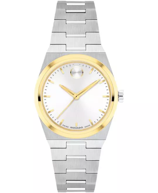 Movado Bold Quest Mini White Watch 28mm