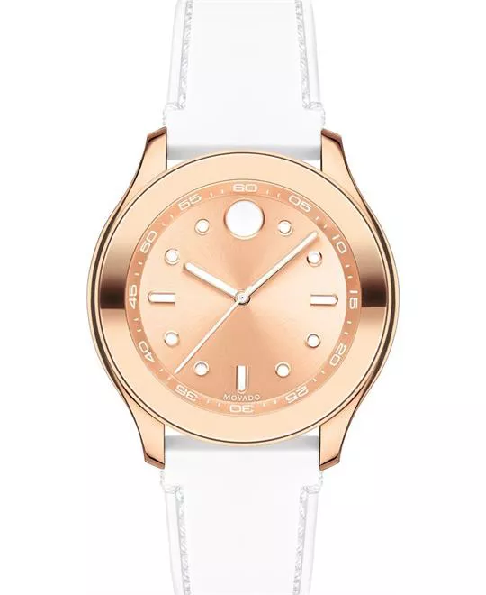 MOVADO Bold Rose Gold-Tone Dial Ladies Watch 38mm