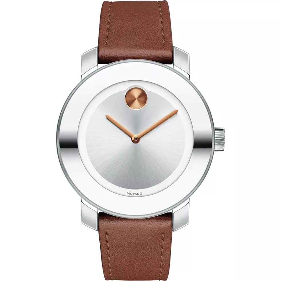 MOVADO Bold Silver Dial Ladies Watch 36mm