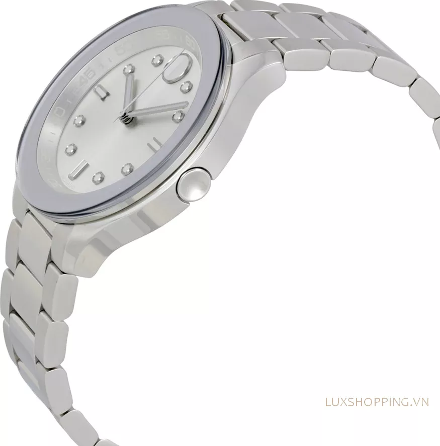 MOVADO Bold Silver Dial Ladies Watch 38mm