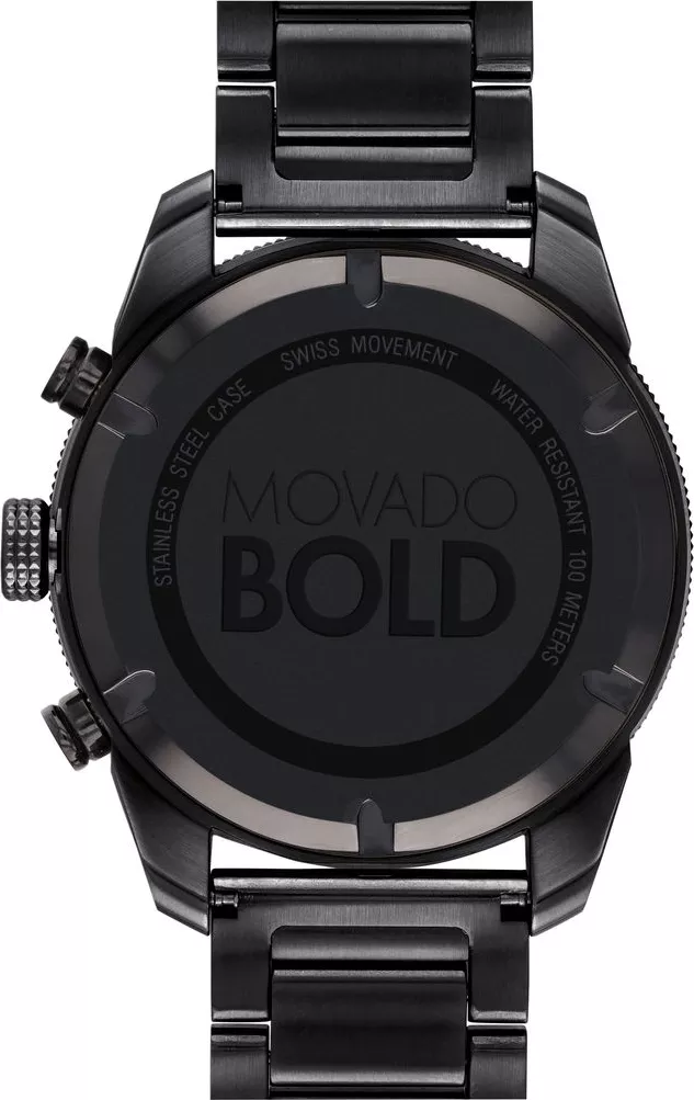 Movado Bold Sport Chronograph Watch 44.5mm