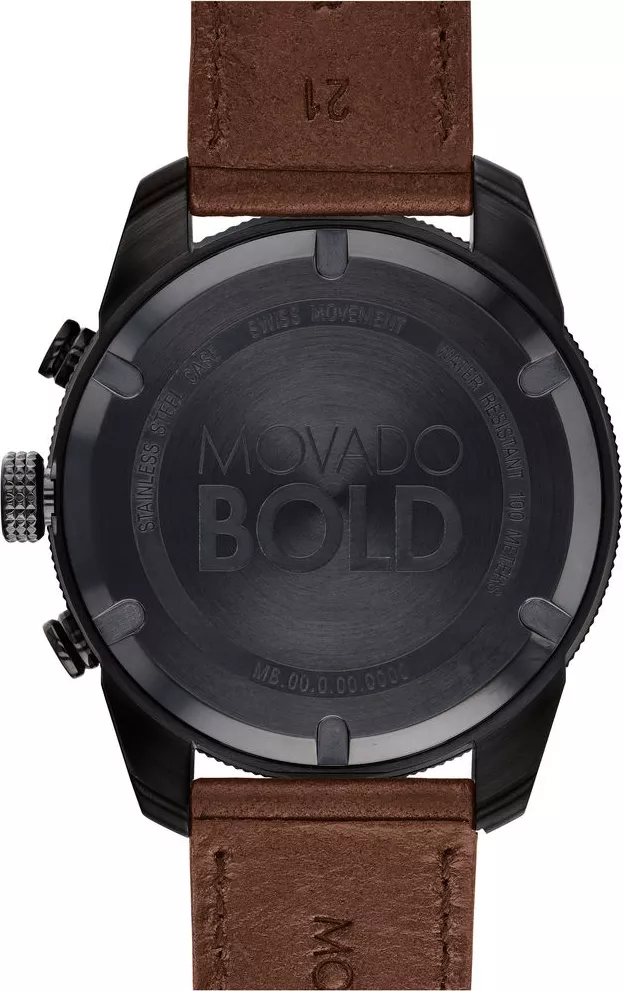 Movado Bold Sport Chronograph Watch 44.5mm