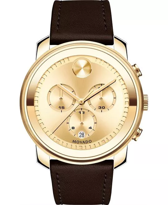 Movado Bold Swiss Chronograph Watch 44mm