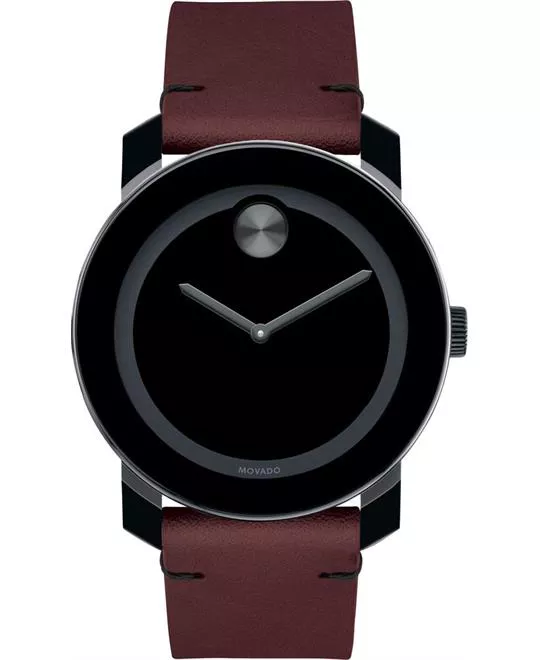 Movado Bold TR90 Black Watch 42mm