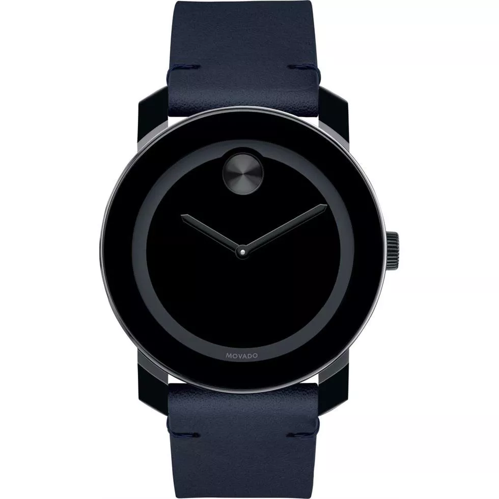 Movado Bold TR90 Black Watch 42mm