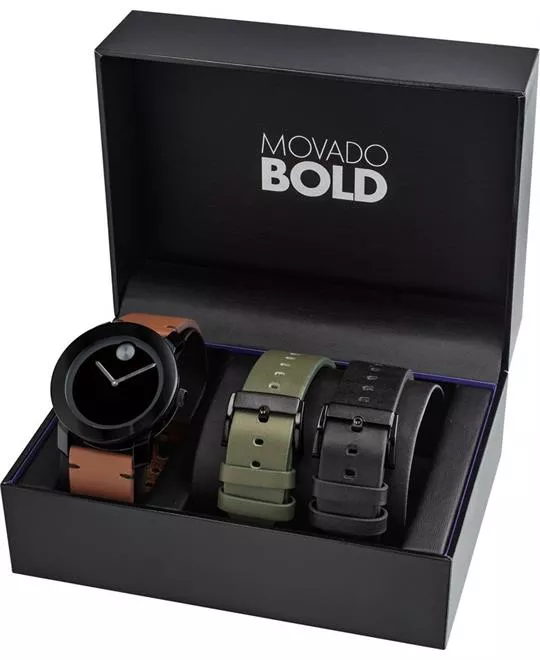 Movado Bold TR90 Watch Set 42mm