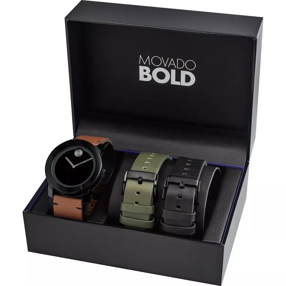 Movado Bold TR90 Watch Set 42mm
