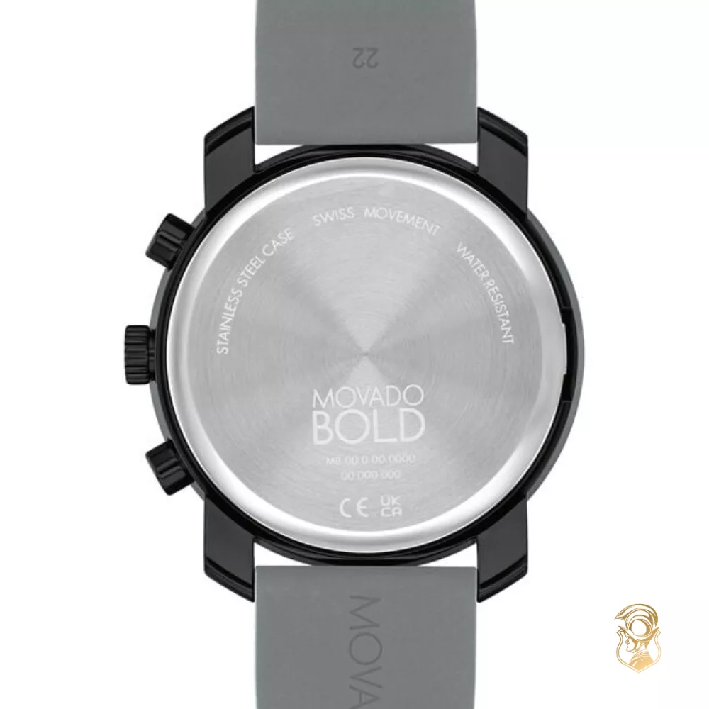 Movado Bold Trend Black-Tone Chronograph Watch 44mm