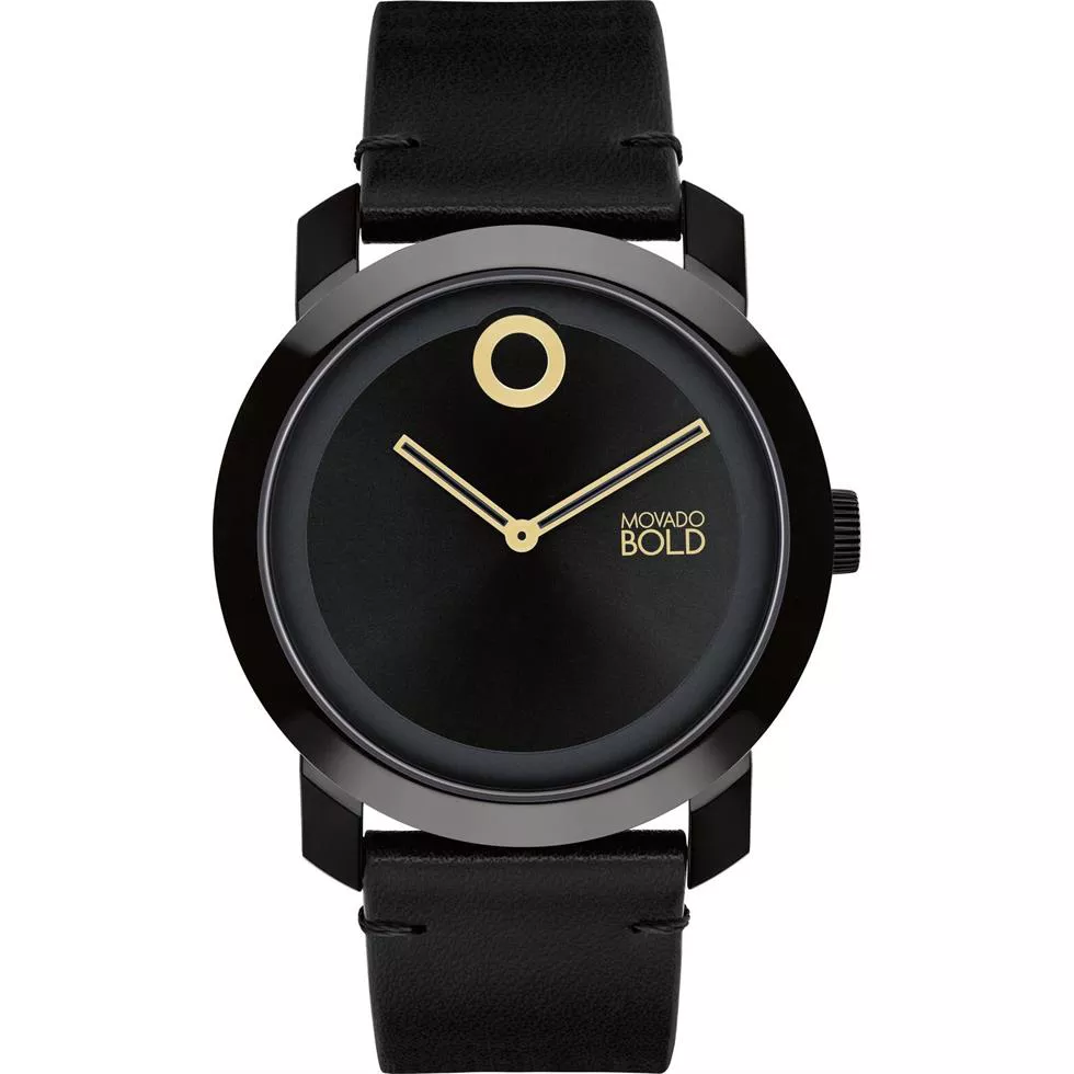 Movado Bold Trend Black-Tone Watch 42mm