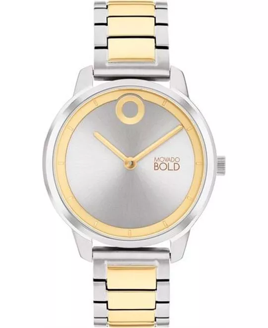 Movado Bold Trend Element Two-Tone Women's Watch 34mm