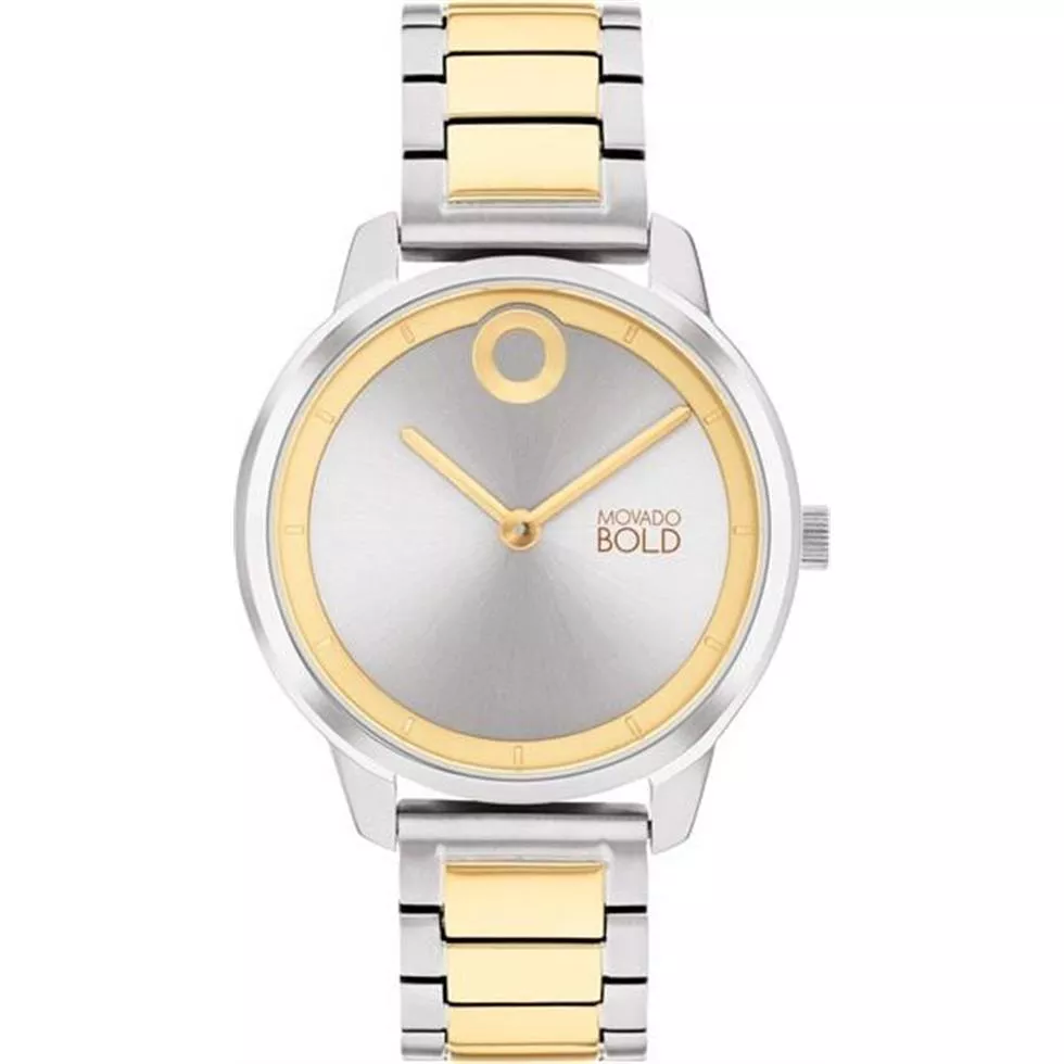 Movado Bold Trend Element Two-Tone Women's Watch 34mm