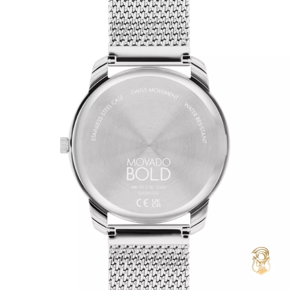 Movado Bold Trend Element White-Tone Men's Watch 40mm