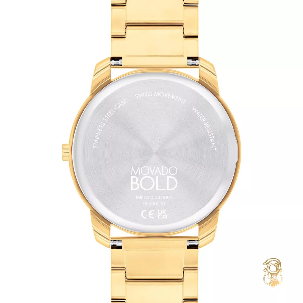 Movado Bold Trend Gold-Tone Men's Watch 40mm