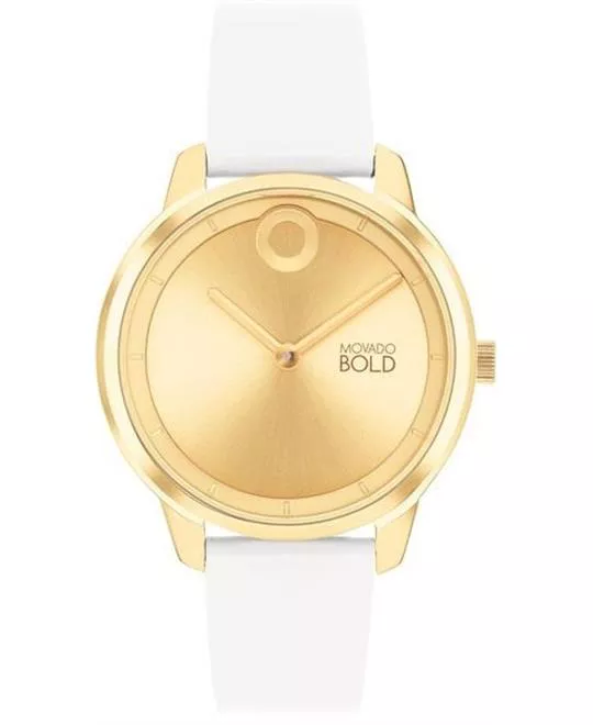 Movado Bold Trend Gold-Tone Watch 34mm