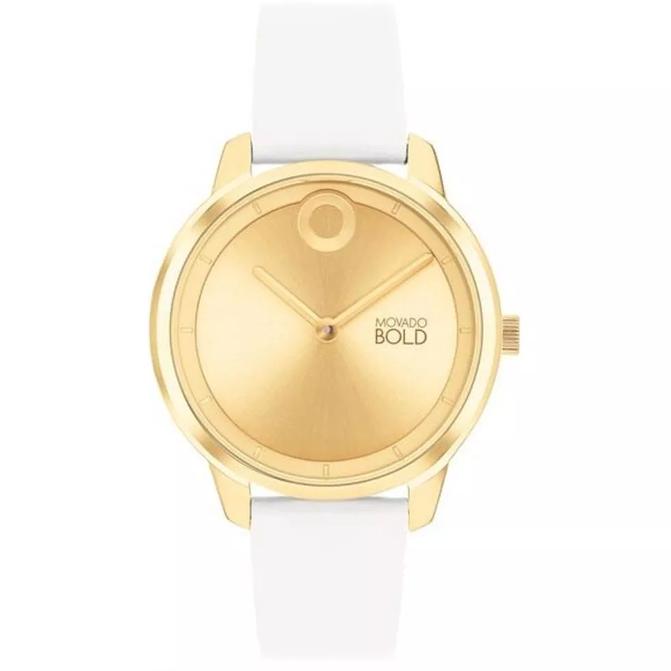 Movado Bold Trend Gold-Tone Watch 34mm