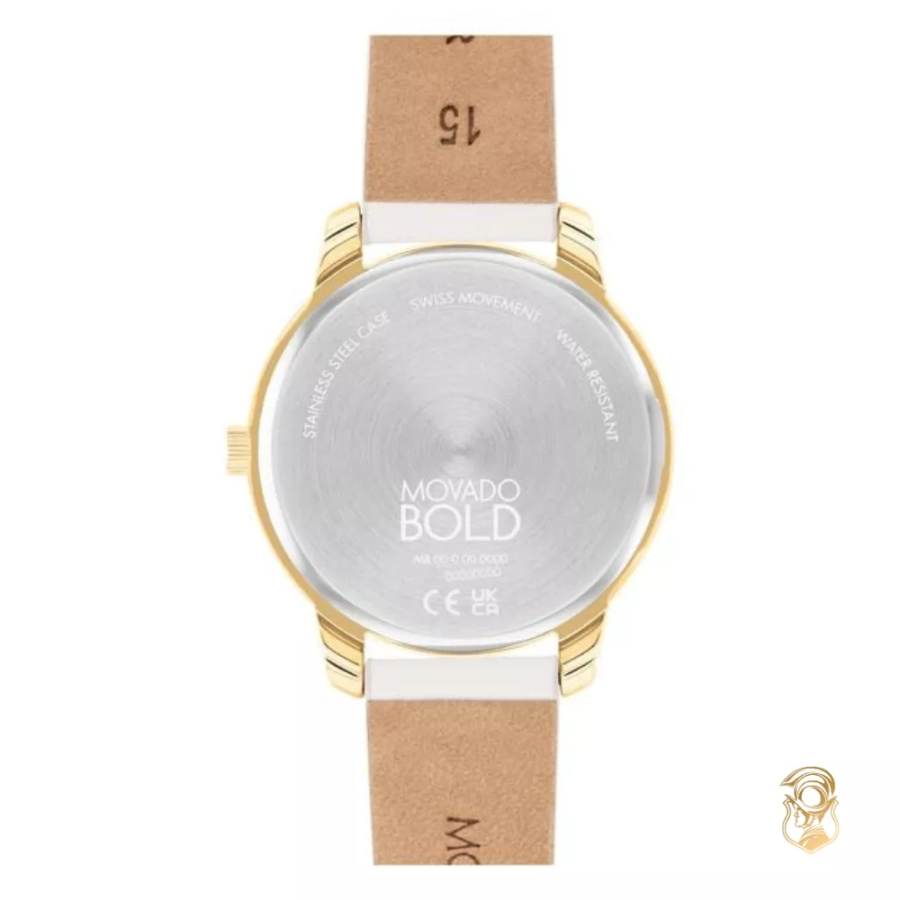 Movado Bold Trend Gold-Tone Watch 34mm