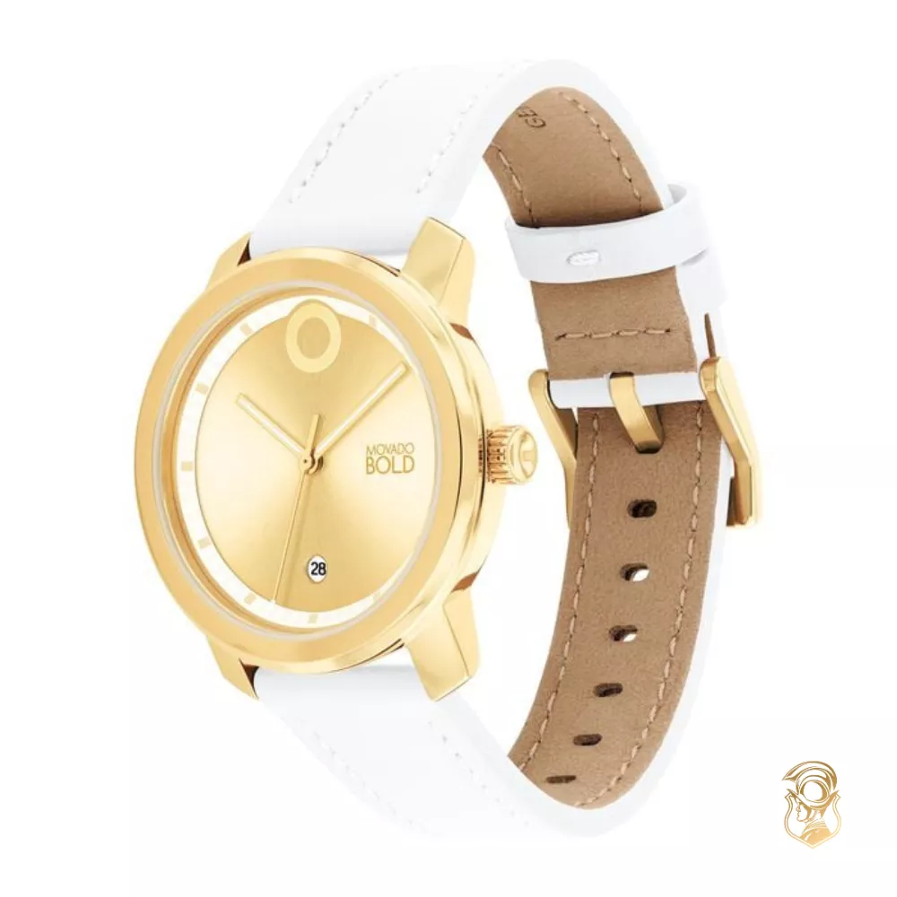 Movado Bold Trend Gold-Tone Watch 36mm