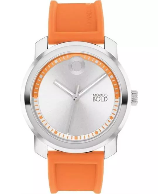 Movado Bold Trend Propel Orange-Tone Watch 43mm