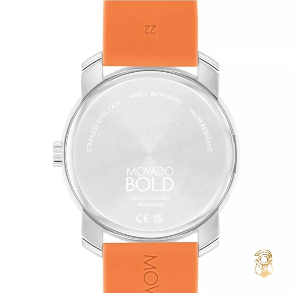 Movado Bold Trend Propel Orange-Tone Watch 43mm