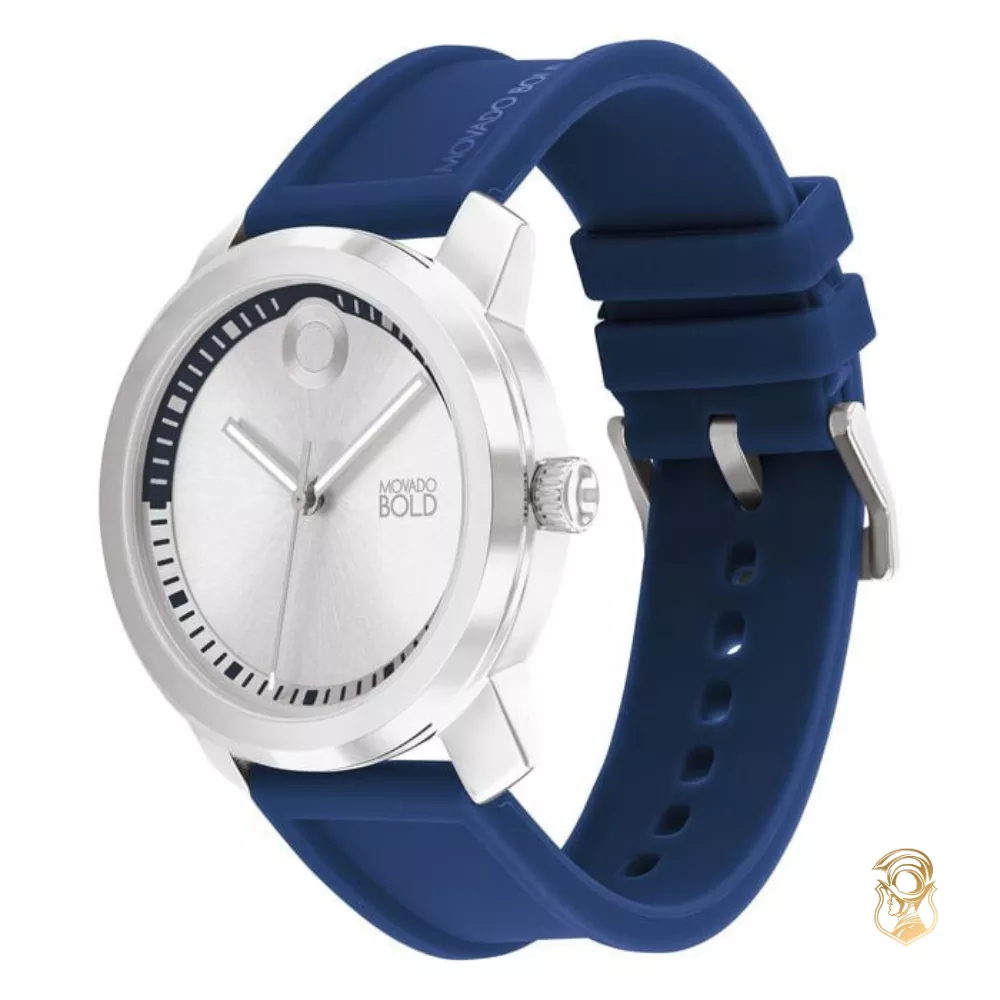 Movado Bold Trend Propel Silver-Tone Watch 43mm