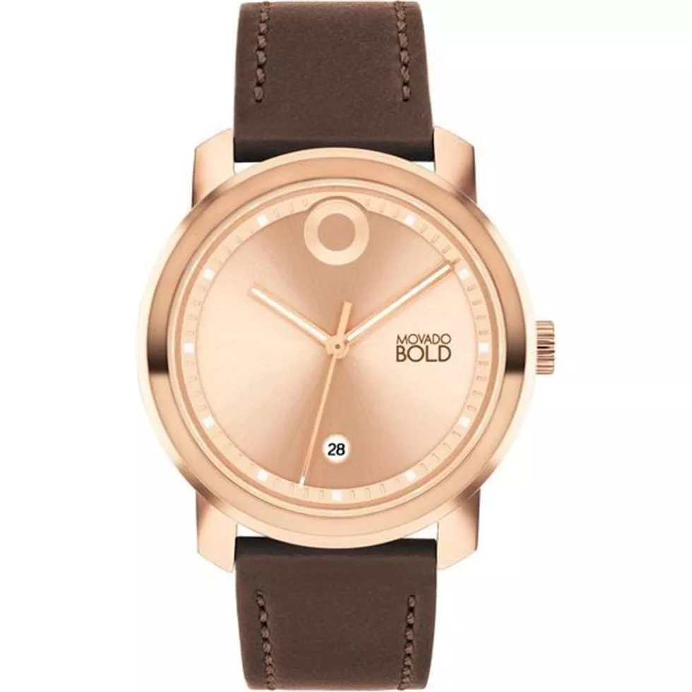 Movado Bold Trend Rose Gold-Tone Watch 36mm