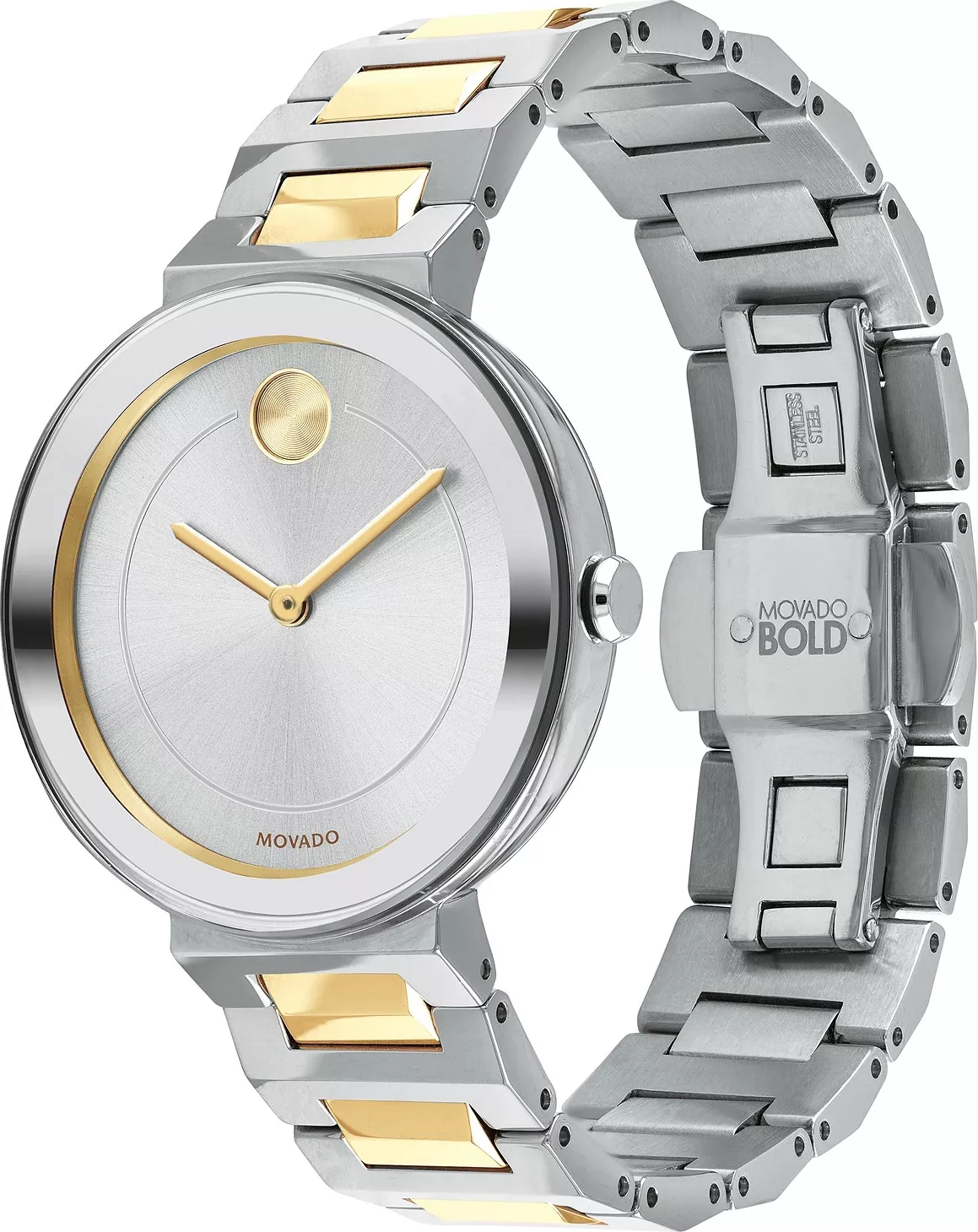 Movado Bold Two-Tone Watch 34mm