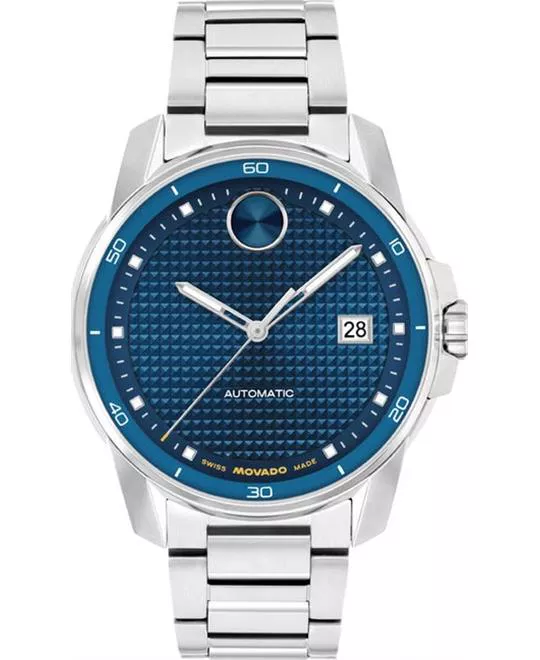Movado Bold Verso Automatic Blue Watch 41mm