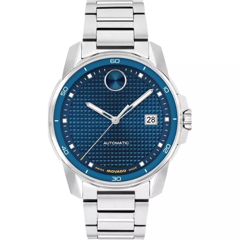 Movado Bold Verso Automatic Blue Watch 41mm
