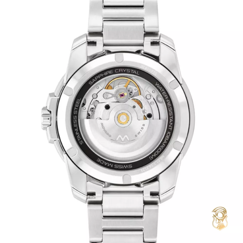 Movado Bold Verso Automatic Blue Watch 41mm